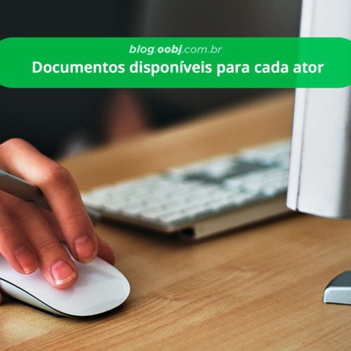 documentos disponíveis para cada ator nfe